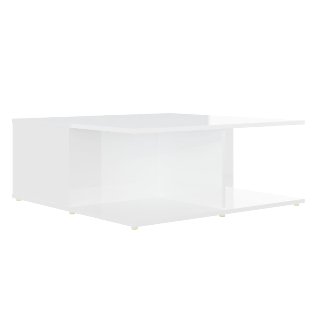 vidaXL Coffee Table White 80x80x31 cm Engineered Wood