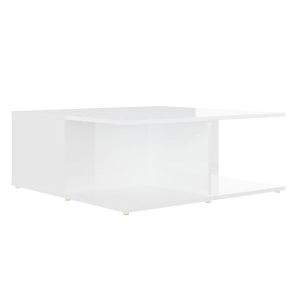 vidaXL Coffee Table White 80x80x31 cm Engineered Wood