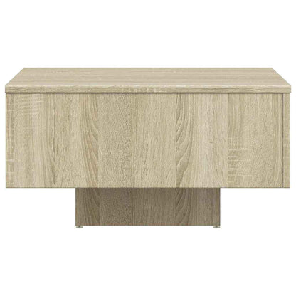 806888 vidaXL Coffee Table Sonoma Oak 60x60x31,5 cm Engineered Wood