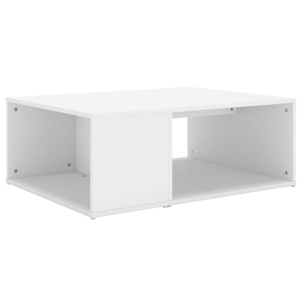 vidaXL Coffee Table White 90x67x33 cm Engineered Wood
