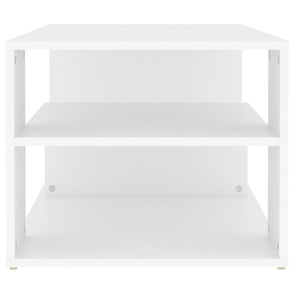 vidaXL Coffee Table White 100x50x40 cm Engineered Wood