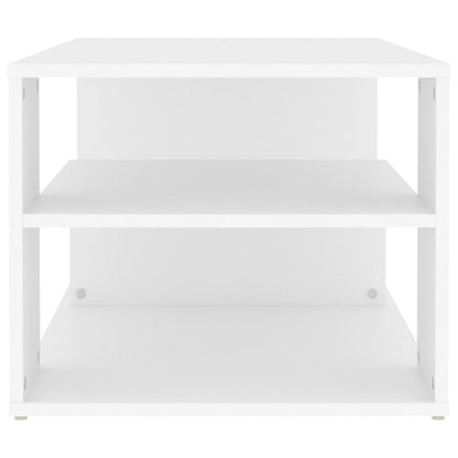vidaXL Coffee Table White 100x50x40 cm Engineered Wood