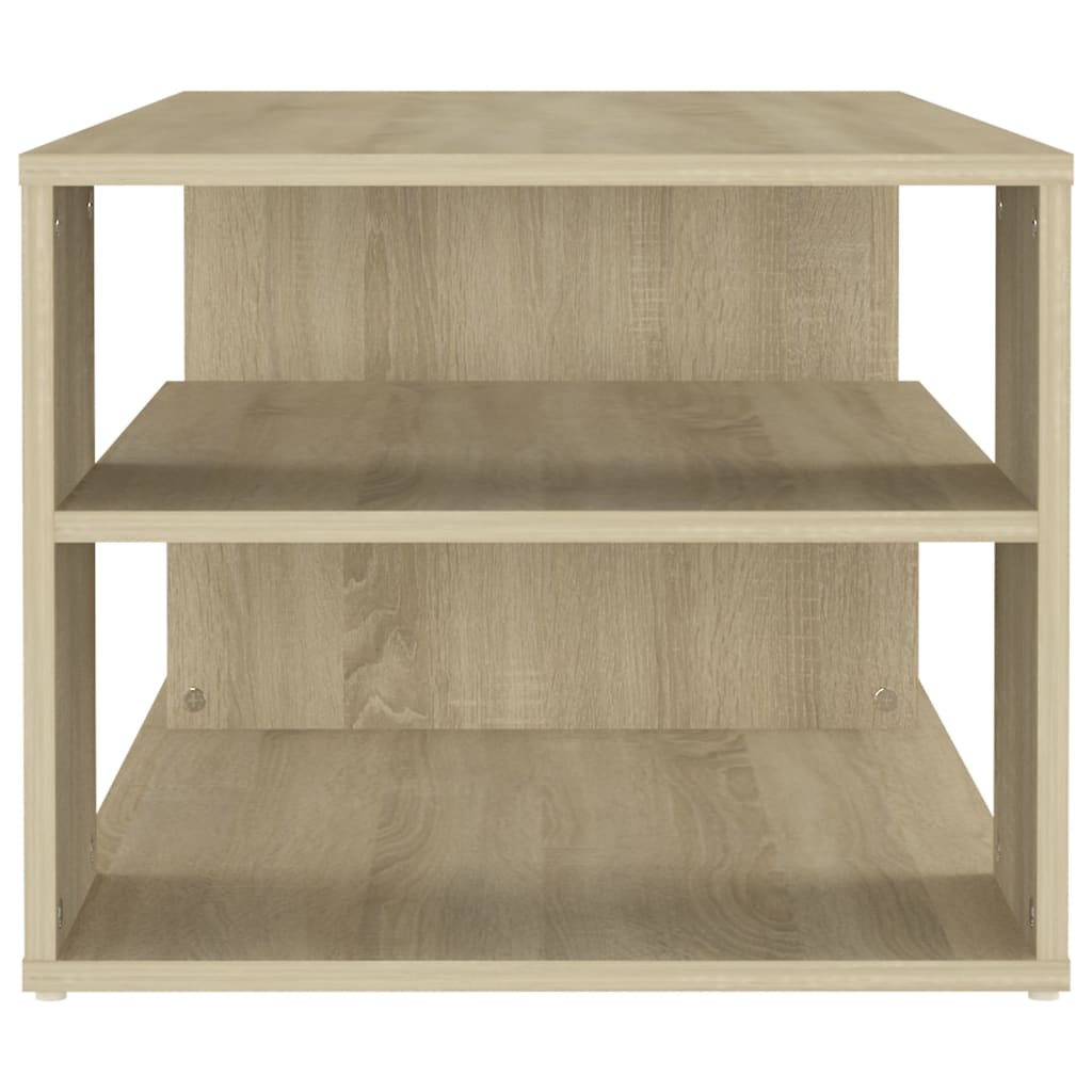 vidaXL Coffee Table Sonoma Oak 100x50x40 cm Engineered Wood