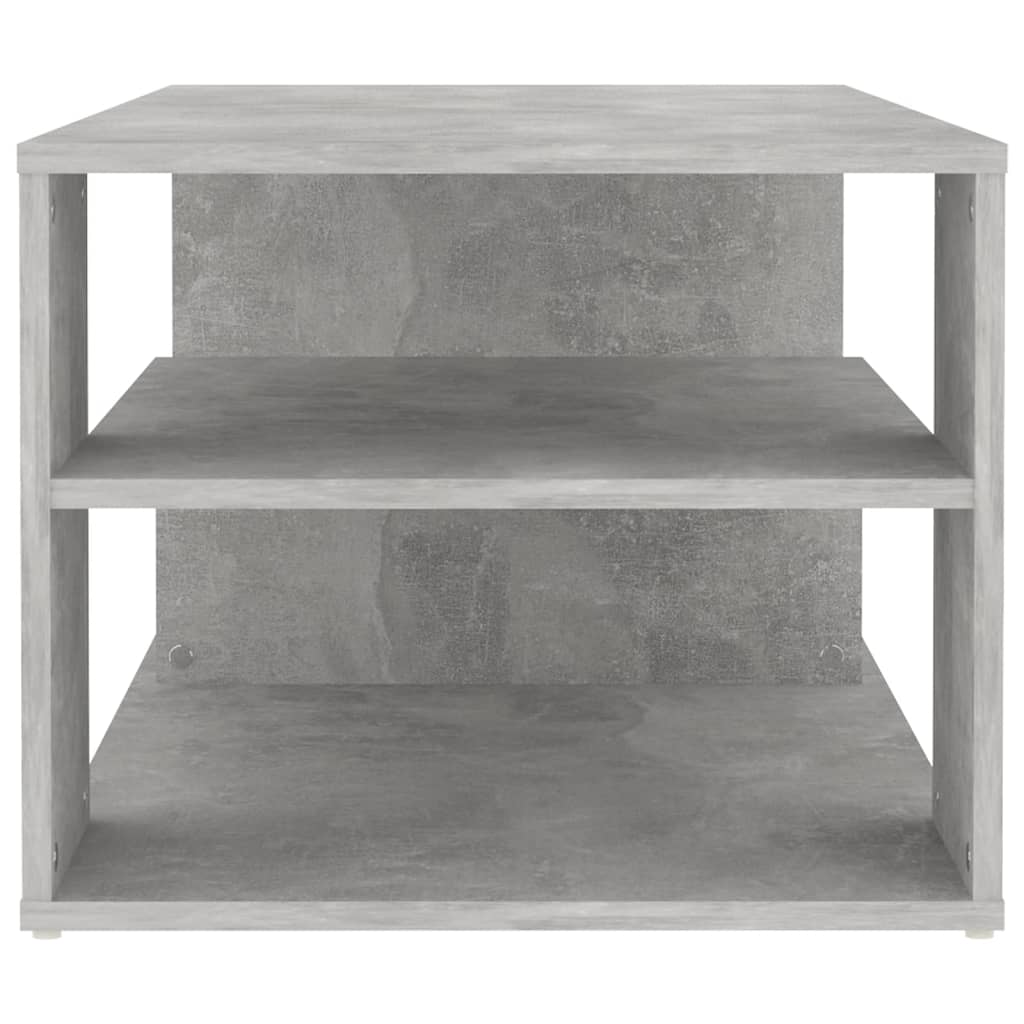 vidaXL Coffee Table Concrete Grey 100x50x40 cm Engineered Wood