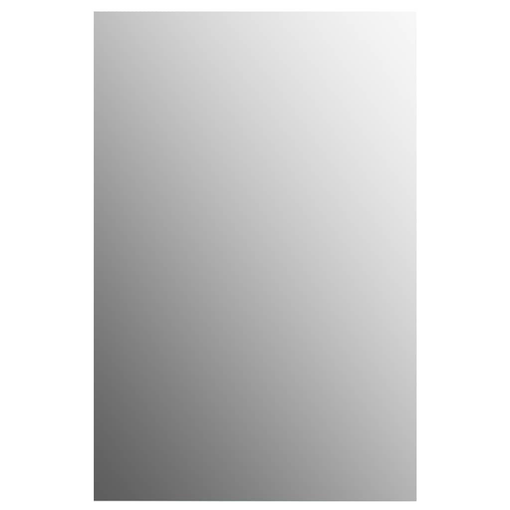 vidaXL Wall Mirror with LED Lights Rectangular Glass