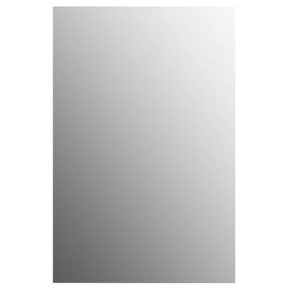 vidaXL Wall Mirror with LED Lights Rectangular Glass