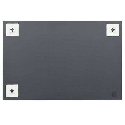 vidaXL Wall Mirror with LED Lights Rectangular Glass