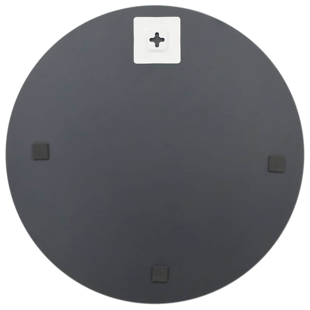 vidaXL Wall Mirror with LED Lights Round Glass
