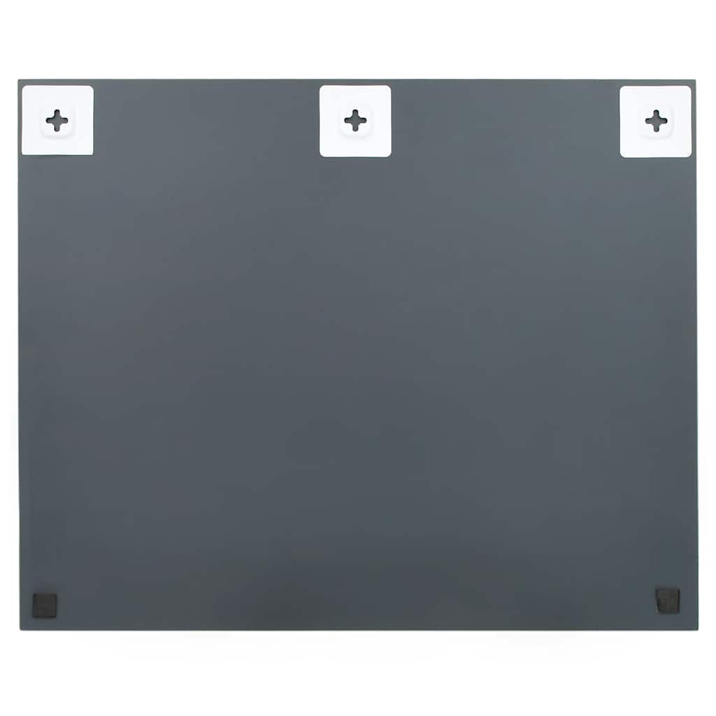 vidaXL Wall Frameless Mirror with LED Lights Rectangular Glass