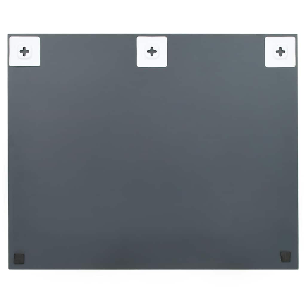 vidaXL Wall Frameless Mirror with LED Lights Rectangular Glass