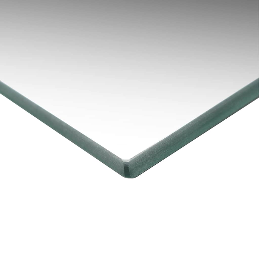vidaXL Wall Frameless Mirror with LED Lights Rectangular Glass