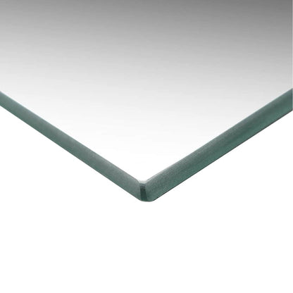 vidaXL Wall Frameless Mirror with LED Lights Rectangular Glass