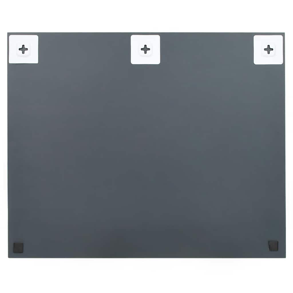vidaXL Wall Frameless Mirror with LED Lights Rectangular Glass