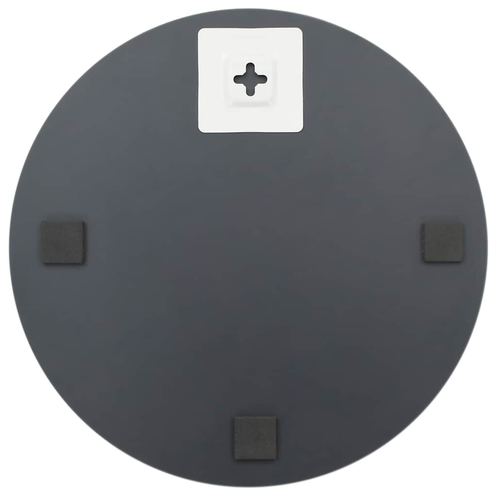 vidaXL Wall Frameless Mirror with LED Lights Round Glass