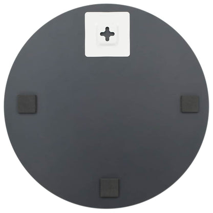 vidaXL Wall Frameless Mirror with LED Lights Round Glass