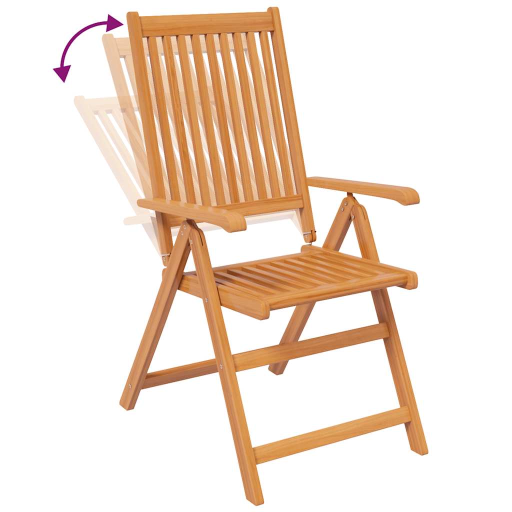 3079640 vidaXL 9 Piece Garden Dining Set Solid Wood Acacia 160-240 cm (316565+316569+2x316570)