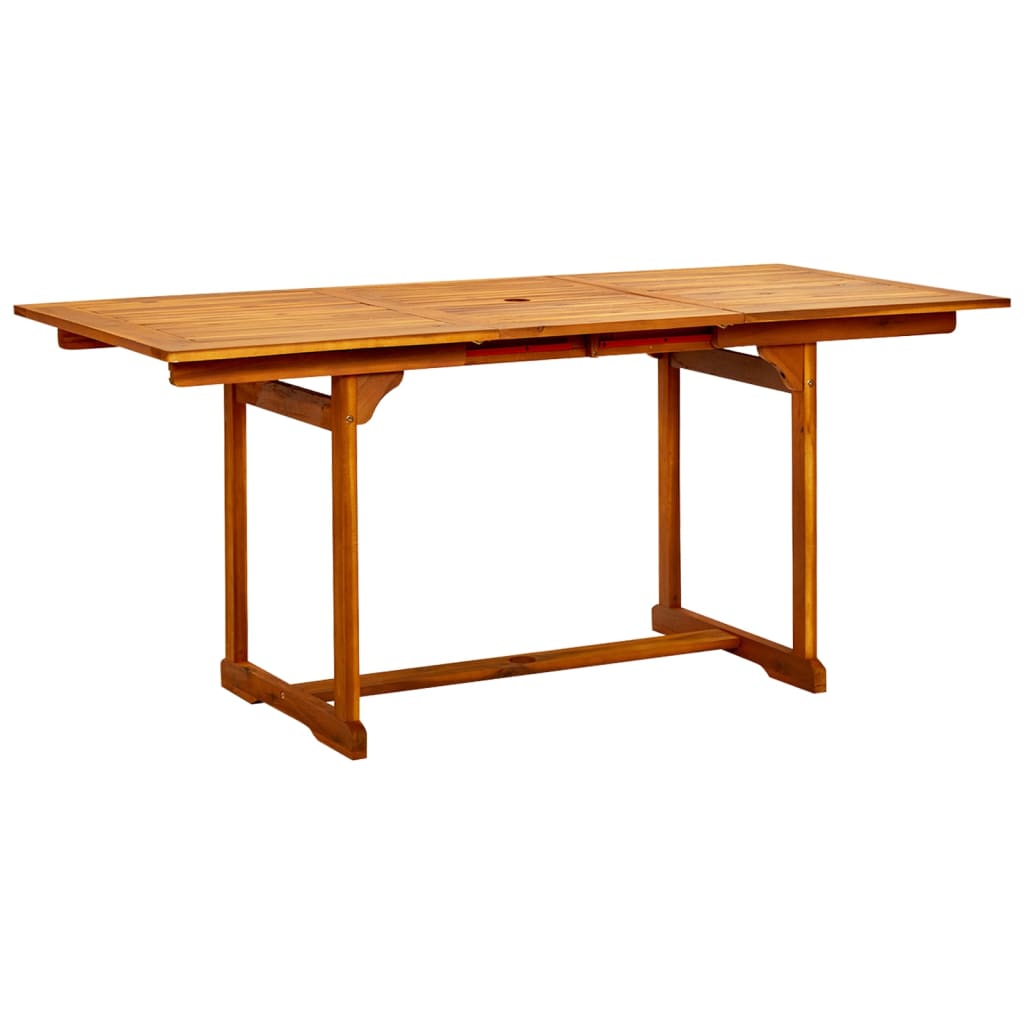 vidaXL Garden Dining Set | Natural Wood | Solid Acacia wood | Medium