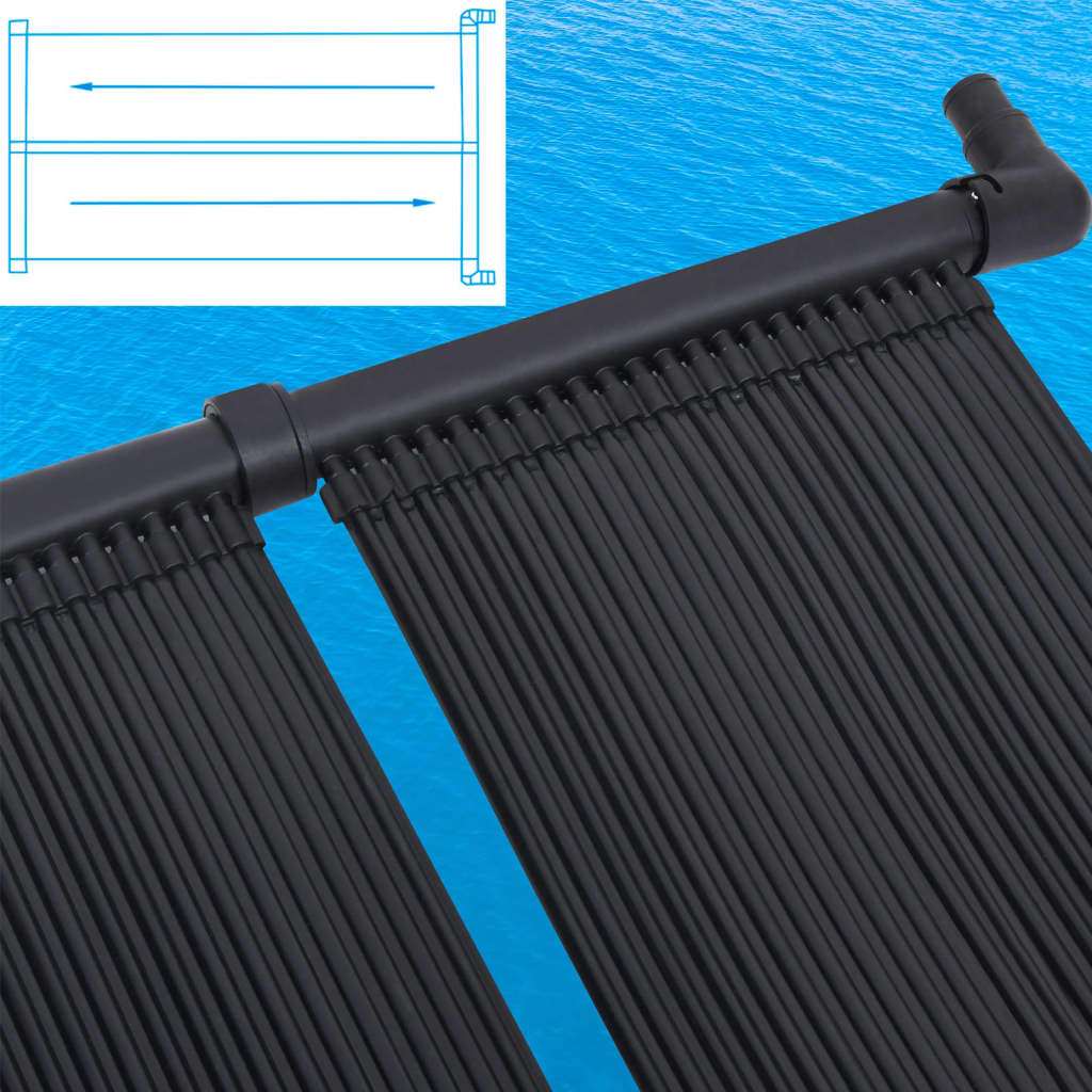 vidaXL Solar Pool Heater Panel 4 pcs 80x310 cm