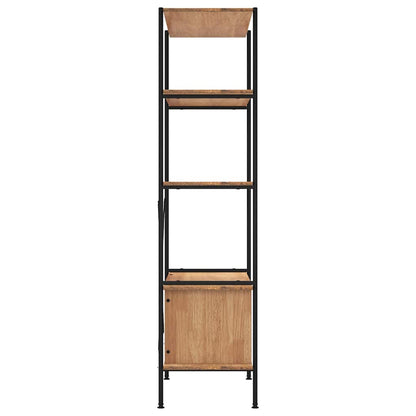 vidaXL 5-Tier Shelving Unit with Cabinet 80x40x163 cm