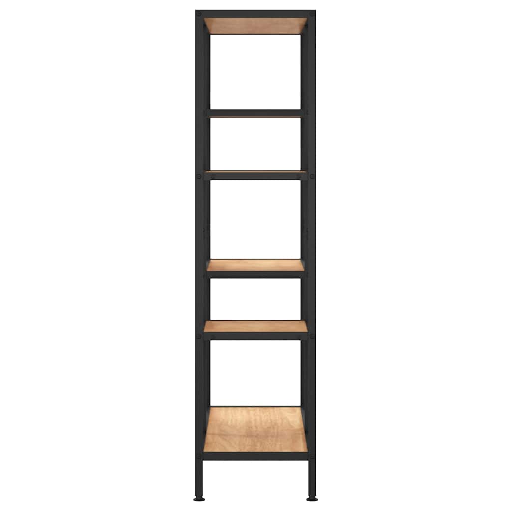vidaXL Book Shelf 80x30x120 cm Steel and Engineered Wood
