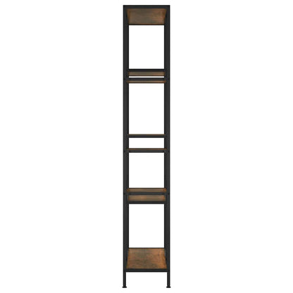 vidaXL Book Shelf 80x30x180 cm Steel and Engineered Wood