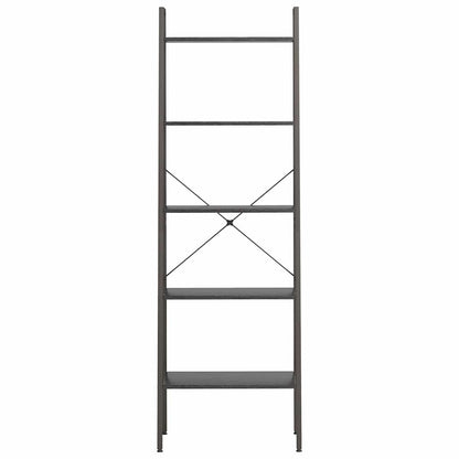 vidaXL 5-Tier Standing Shelf Black 56x35x174 cm