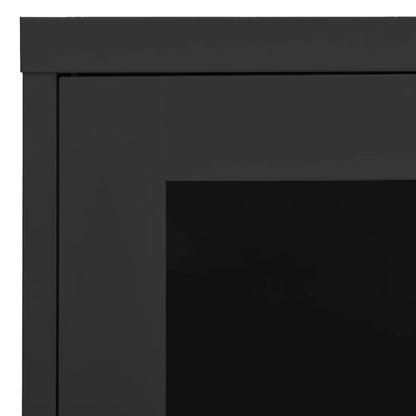vidaXL Office Cabinet Anthracite 90x40x70 cm Steel