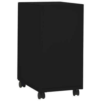 vidaXL File Cabinet | Black | Steel | File Cabinet | Rectangular | Modern