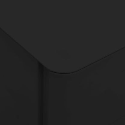 vidaXL File Cabinet | Black | Steel | File Cabinet | Rectangular | Modern
