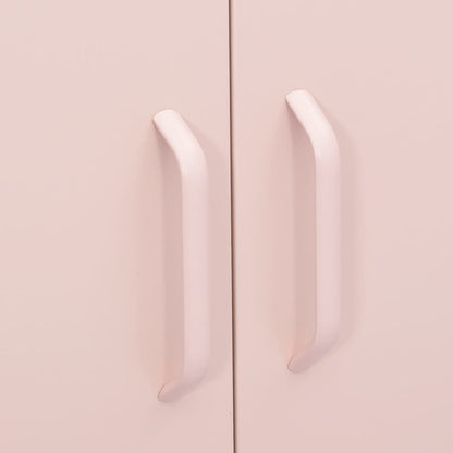 vidaXL Storage Cabinet | Pink | Steel | 80 x 35 x 101.5 cm | Storage Cabinet