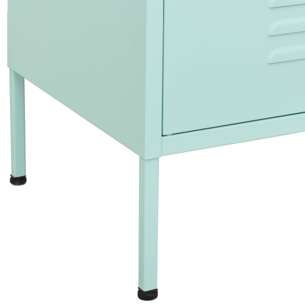 vidaXL Storage Cabinet | Mint | Steel | Medium | Storage Cabinet | Rectangular