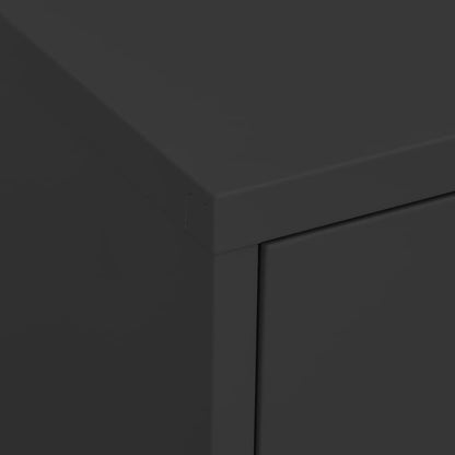 vidaXL Storage Cabinet | Anthracite | Steel | Medium | Storage Cabinet