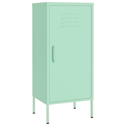 vidaXL Storage Cabinet Mint 42.5x35x101.5 cm Steel