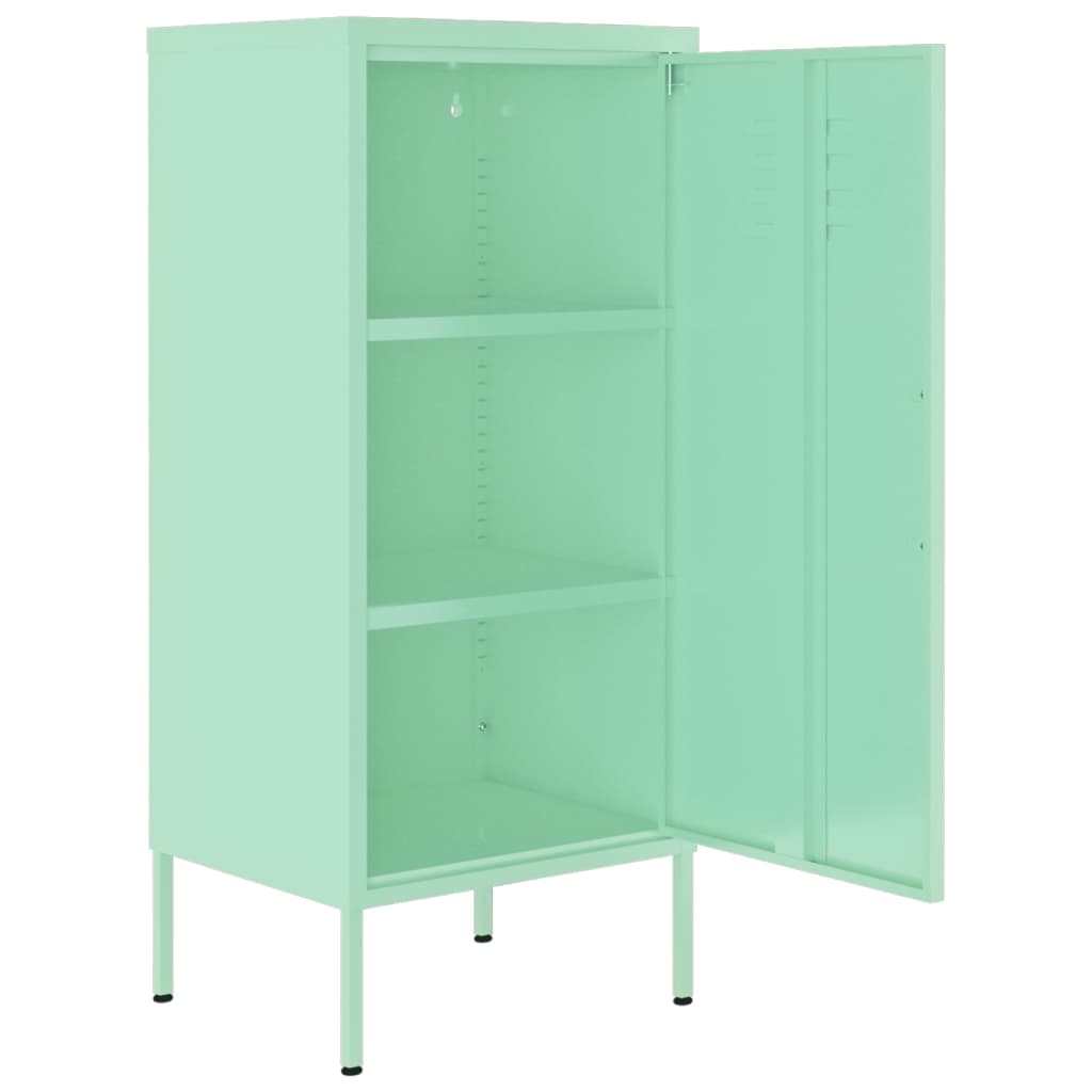 vidaXL Storage Cabinet Mint 42.5x35x101.5 cm Steel