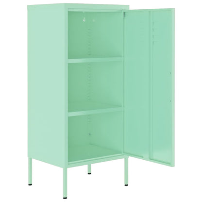 vidaXL Storage Cabinet Mint 42.5x35x101.5 cm Steel