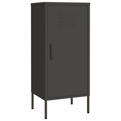 vidaXL Storage Cabinet Anthracite 42.5x35x101.5 cm Steel