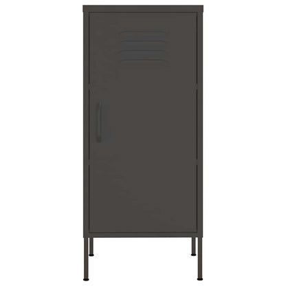 vidaXL Storage Cabinet Anthracite 42.5x35x101.5 cm Steel
