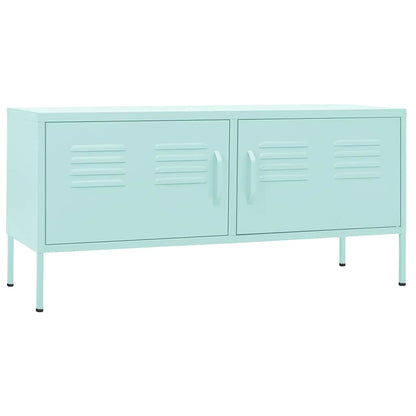 vidaXL TV Cabinet Mint 105x35x50 cm Steel