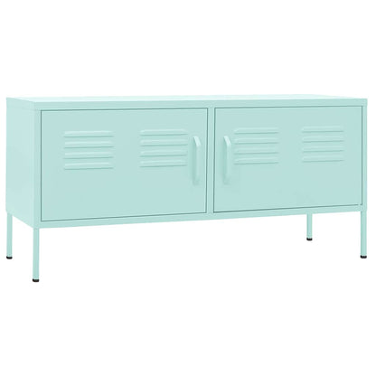 vidaXL TV Cabinet Mint 105x35x50 cm Steel