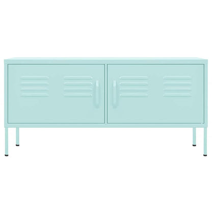 vidaXL TV Cabinet Mint 105x35x50 cm Steel