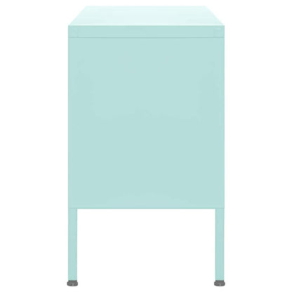 vidaXL TV Cabinet Mint 105x35x50 cm Steel