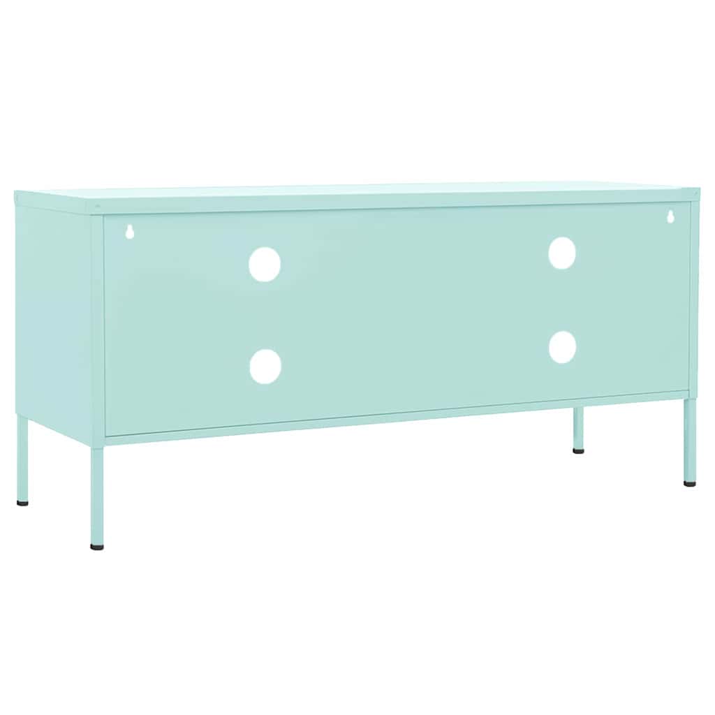 vidaXL TV Cabinet Mint 105x35x50 cm Steel