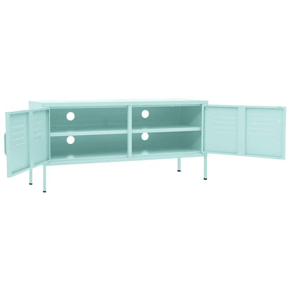 vidaXL TV Cabinet Mint 105x35x50 cm Steel