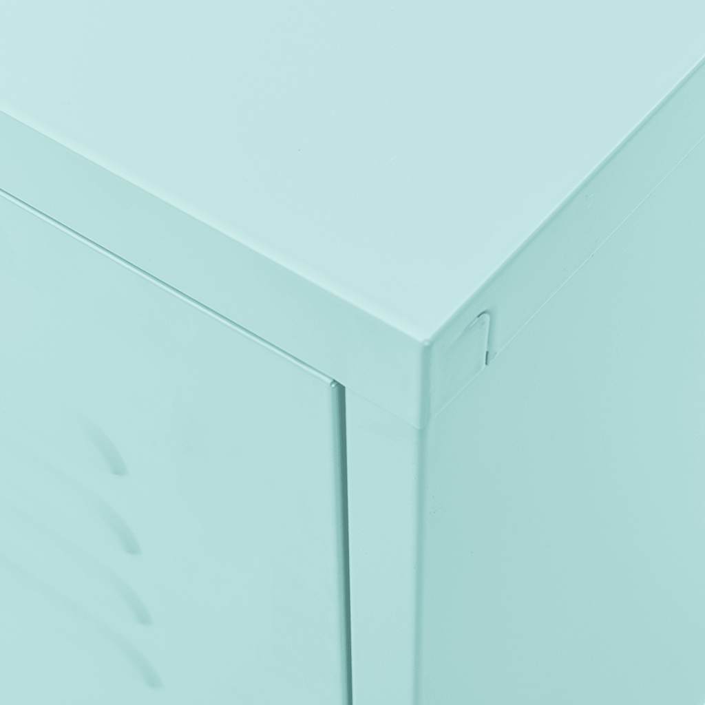 vidaXL TV Cabinet Mint 105x35x50 cm Steel