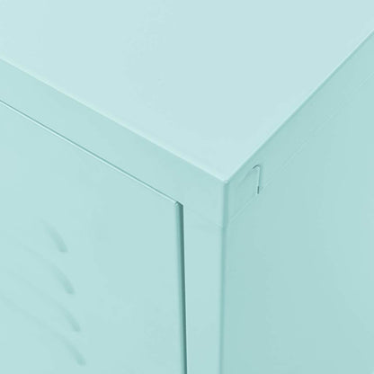 vidaXL TV Cabinet Mint 105x35x50 cm Steel