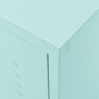 vidaXL TV Cabinet Mint 105x35x50 cm Steel