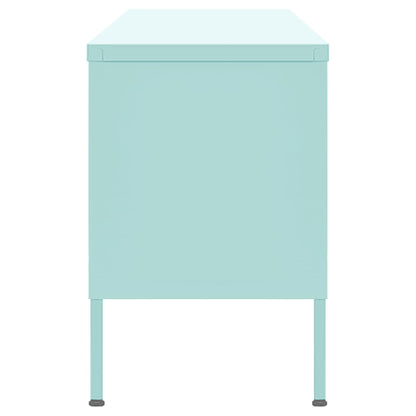 vidaXL TV Cabinet Mint 105x35x50 cm Steel