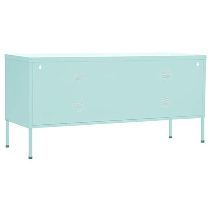vidaXL TV Cabinet Mint 105x35x50 cm Steel