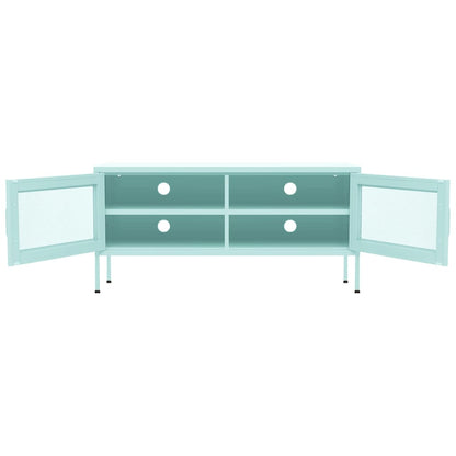 vidaXL TV Cabinet Mint 105x35x50 cm Steel