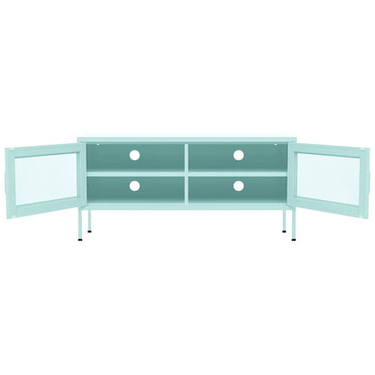 vidaXL TV Cabinet Mint 105x35x50 cm Steel